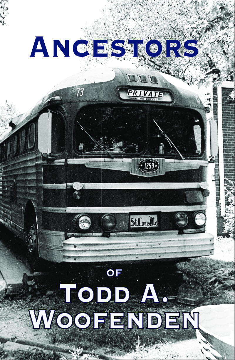 Ancestors of Todd A. Woofenden book cover